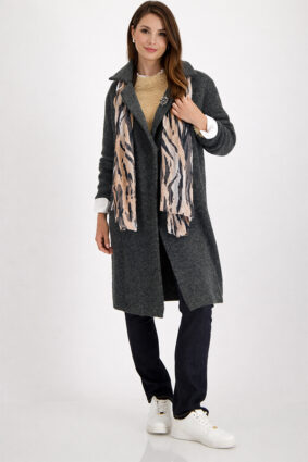 Monari Tiger Scarf All-Over Scarf Whisky Ptn
