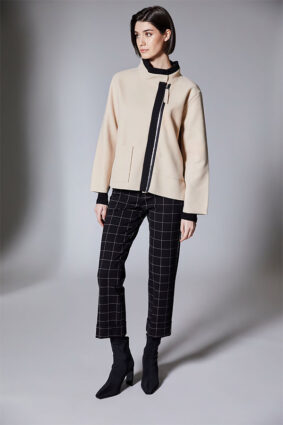 Puruzzi Side Zip Jacket Sand