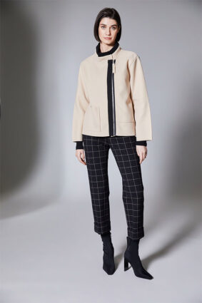 Puruzzi Side Zip Jacket Sand