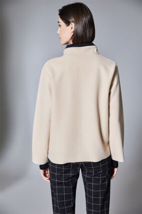 Puruzzi Side Zip Jacket Sand