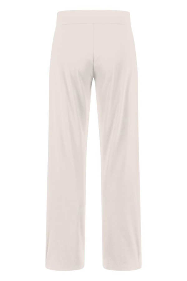 Raffaello Rossi Candice Pant Chalk in sustainable high-tech jersey fabric
