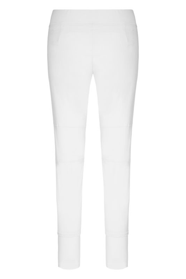 Raffaello Rossi Candy Jogger Pant White in ultra-lightweight high-tech jersey fabric