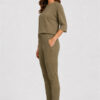 Raffaello Rossi Grazia pants in Dark Forrest