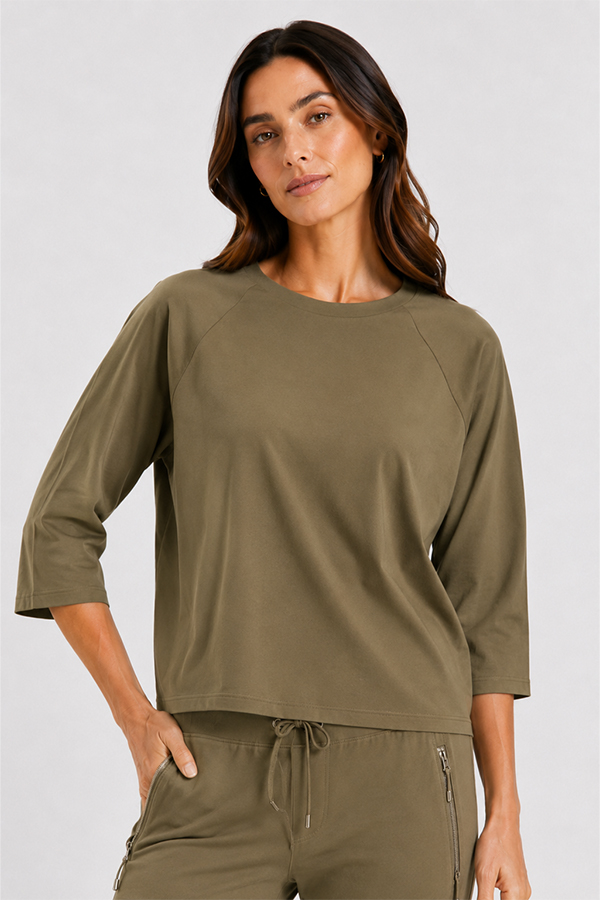 Raffaello Rossi Grazia pants in Dark Forrest