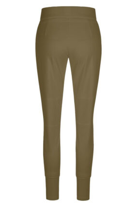 Raffaello Rossi Candy Jogger Pant in Dark Forrest green high tech jersey fabric