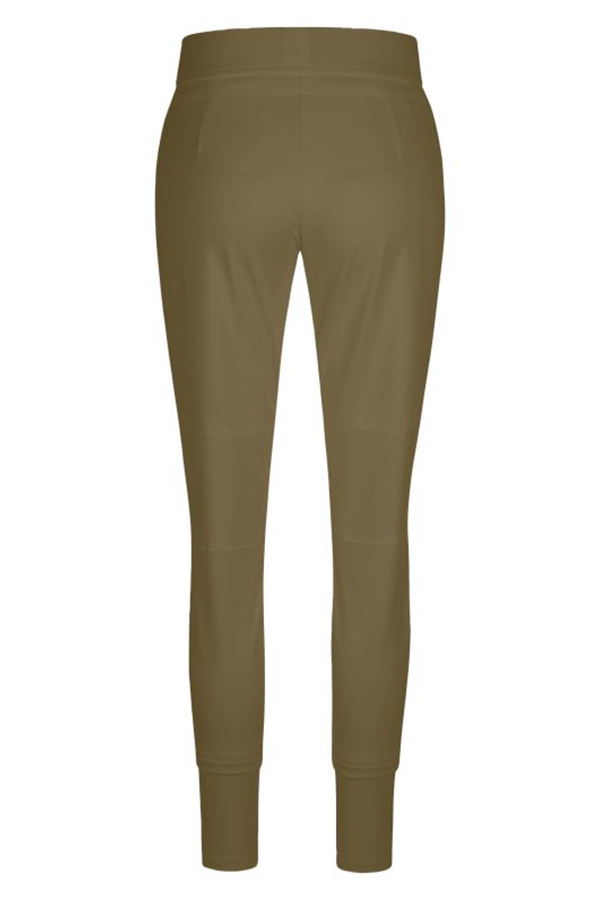 Raffaello Rossi Candy Jogger Pant in Dark Forrest green high tech jersey fabric