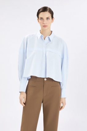 High Lab Vitalize Shirt Notched Collar and Raglan Sleeves