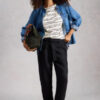 White Stuff Demi Dolman Top Ivory PR on model