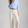 White Stuff Sophie Organic Cotton Shirt in blue multi