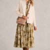 White Stuff Tiggy Crossbody Bag Tan Multi