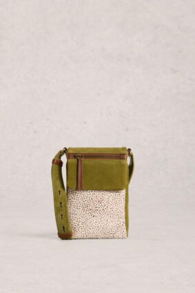 White Stuff Tiggy Phone Bag Green Mlt