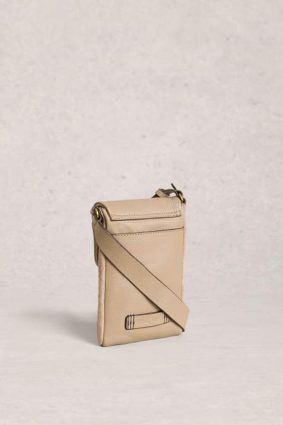 White Stuff Tiggy Phone Bag in natural multi