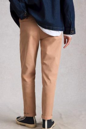 White Stuff Twister Chino Trouser in dark natural
