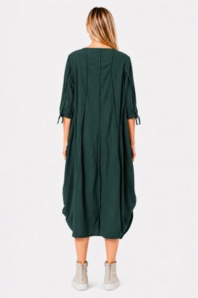 Black Label Dress 3/4 Sleeve Tree featuring 3/4 sleeves with delicate tie accents