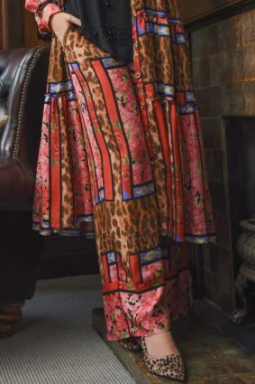 Curate Kick Start Pant Leopard Rose - Image 4