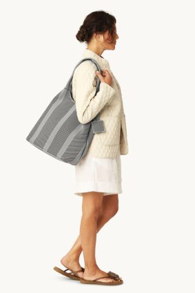 Ilse Jacobsen Knitted Bag MC Black