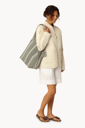 Ilse Jacobsen Knitted Bag MC Black