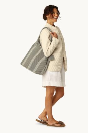 Ilse Jacobsen Knitted Bag MC Black