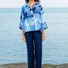 Kokomarina Mirana Pant Navy effortless everyday style with elasticated waistband