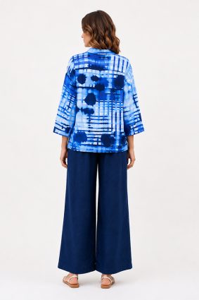 Kokomarina Mirana Pant Navy effortless everyday style with elasticated waistband