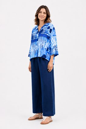 Kokomarina Mirana Pant Navy effortless everyday style with elasticated waistband