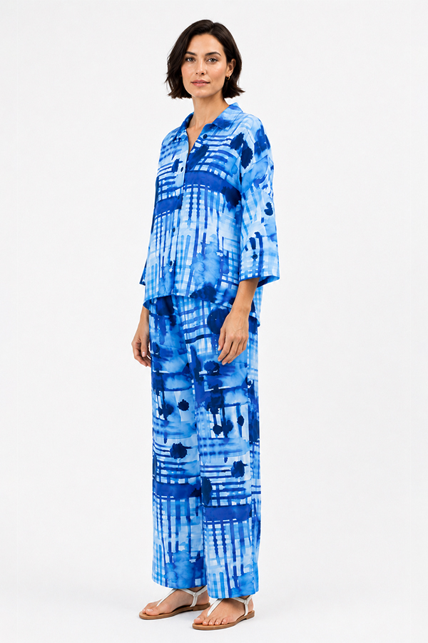 Kokomarina Sora Shirt Original relaxed fit coastal style with three-quarter sleeves