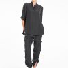Mela Purdie Soft Cargo Pants in Bark (Mache Fabric)