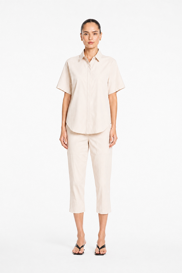 Mela Purdie Zip Tapered Pant Hay