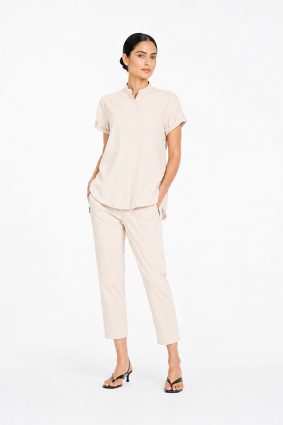 Mela Purdie Zip Tapered Pant Hay