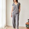 Peruzzi Barrel Trouser Elephant in soft grey