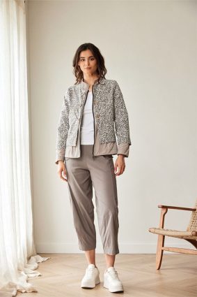 Peruzzi Classic Slouch Taupe - Image 3