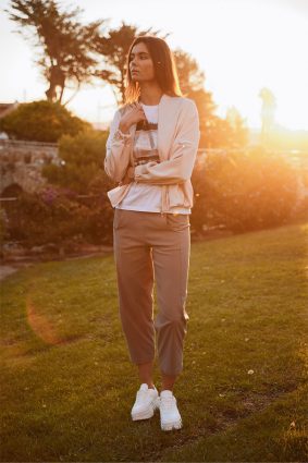 Peruzzi Classic Slouch Taupe - Image 5