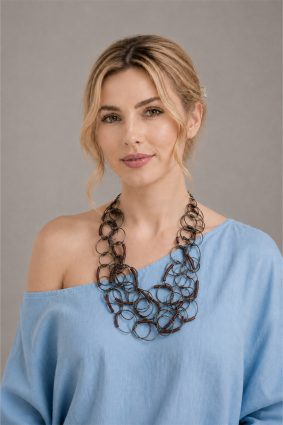 Rosalba Galati PVC Copper Necklace