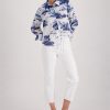 Monari Cream Greta's Jeans Belt Pants