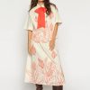 Mos Mosh Saras monochrome shirt in ecru featuring a relaxed silhouette, sharp collar, and soft organic cotton