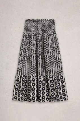White Stuff Marissa Jersey Maxi Skirt Blackprint