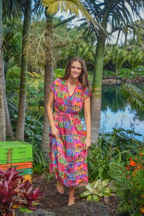Coop Drawn Together Dress Brights