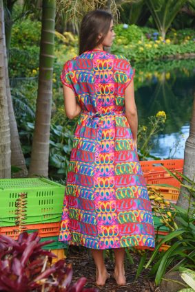 Coop Drawn Together Dress Brights
