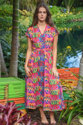 Coop Drawn Together Dress Brights