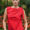 Coop Top Knot Red