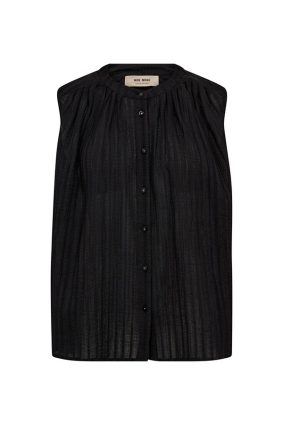 Mos Mosh black sleeveless summer blouse